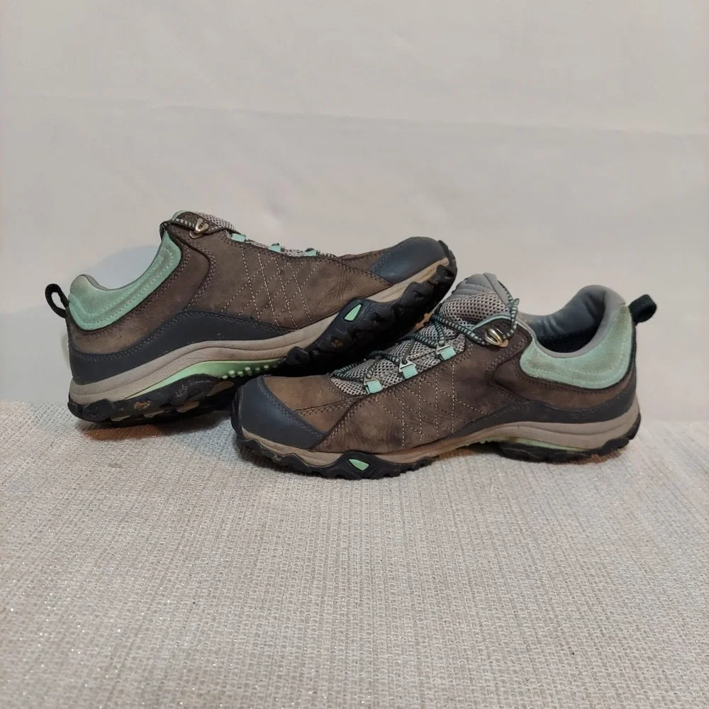 Oboz Women's‎ Sapphire B-Dry Hiking Trail Shoes Gray Blue Womens 10.5